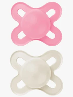 Præmatur|Sutter & Suttesnore|MAM Original Start Silikone Sutter 0-2m 2-pak, Pink/Neutral