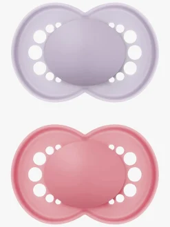 Sutter & Suttesnore|MAM Sutter 2-pak 16-36m, Pink Lyserød