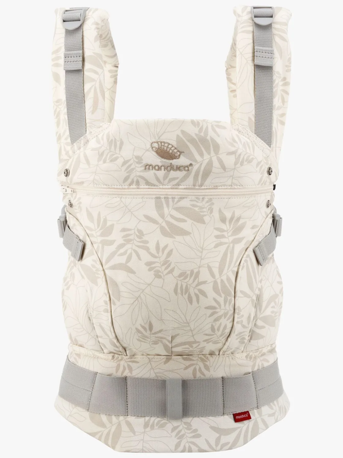 Bæreseler, Strækvikler & Bærestole|Manduca First Limited Edition Bæresele, Botanic Vanilla Beige/Grå