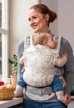 Bæreseler, Strækvikler & Bærestole|Manduca First Limited Edition Bæresele, Botanic Vanilla Beige/Grå