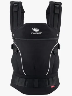 Bæreseler, Strækvikler & Bærestole|Manduca First PureCotton Bæresele, Night Black Sort