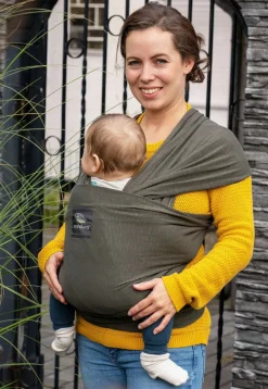 Bæreseler, Strækvikler & Bærestole|Manduca Sling Strækvikle, Olive Grøn