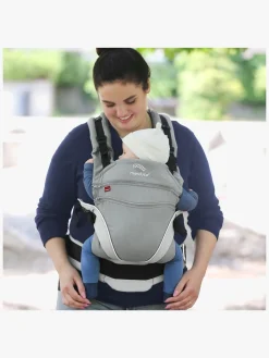 Manduca Bæreseler, Strækvikler & Bærestole-XT Cotton Bæresele, Grey-White