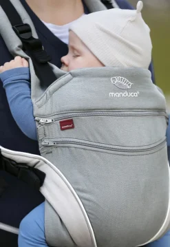 Manduca Bæreseler, Strækvikler & Bærestole-XT Cotton Bæresele, Grey-White