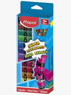 Kreativt Legetøj|Maped Gouachefarver 12 ml 10-pak