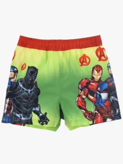 Børn MarvelAvengers Uv & Strand-Marvel Avengers Badeshorts, Red
