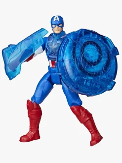 Legetøjsfigurer|MarvelAvengers Marvel Avengers Captain America Actionfigur Shield-Shot Cycle