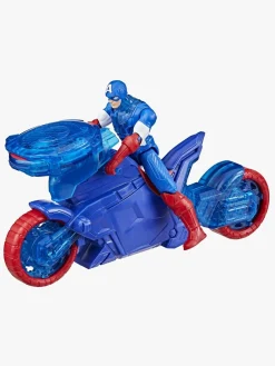Legetøjsfigurer|MarvelAvengers Marvel Avengers Captain America Actionfigur Shield-Shot Cycle
