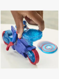 Legetøjsfigurer|MarvelAvengers Marvel Avengers Captain America Actionfigur Shield-Shot Cycle