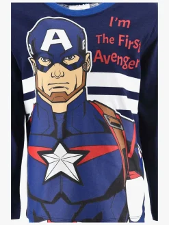 Nattøj|MarvelAvengers Marvel Avengers Classic Pyjamas, Navy Blå