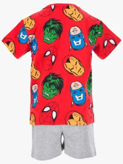 Børn MarvelAvengers Tøj- & Gavesæt-Marvel Avengers Classic Tøjsæt, Red