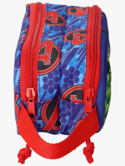 MarvelAvengers Kreativt Legetøj-Marvel Avengers 3D Dobbelt Penalhus, Blå