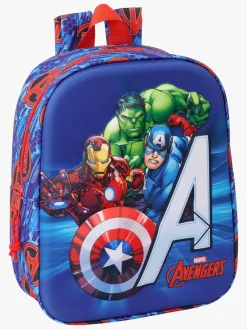 Tasker|MarvelAvengers Marvel Avengers 3D Mini Rygsæk 6L, Blå
