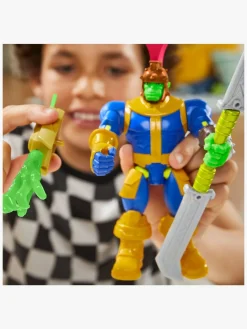 Legetøjsfigurer|MarvelAvengers Marvel Avengers Mixmashers Figur Thanos Delux Flerfarvet