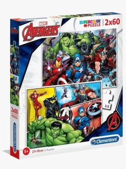 Spil & Puslespil|MarvelAvengers Marvel Avengers Puslespil 2x60 Brikker