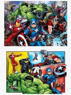 Spil & Puslespil|MarvelAvengers Marvel Avengers Puslespil 2x60 Brikker