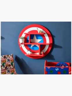 Børnemøbler|MarvelCaptainAmerica Marvel Captain America Hylde, Multifarvet