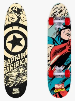 MarvelAvengers Skating-Marvel Captain America Wooden Skateboard
