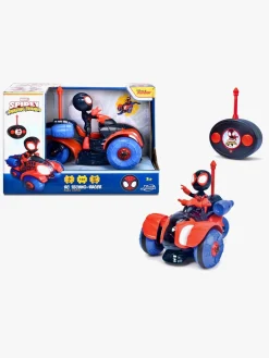 Fjernstyret|JadaToys Marvel Fjernstyret Bil Miles Morales med Figur Rød/Blå