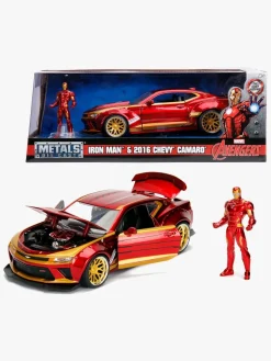 Legetøjsfigurer|MarvelAvengers Marvel Ironman 2016 Chevy Camaro SS med Figur