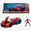 Legetøjsfigurer|MarvelSpiderMan Marvel Spider-Man 2017 Ford GT med Figur