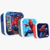 Spisetid|Spiderman Marvel Spider-Man 3 in 1 Madkasse Let's Eat!, Navy