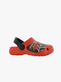 Børn MarvelSpiderMan Hjemmesko-Marvel Spiderman Clogs, Red/Black