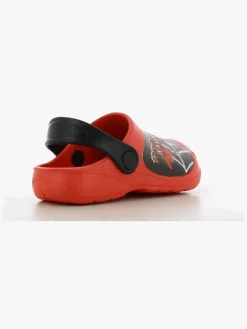 Børn MarvelSpiderMan Hjemmesko-Marvel Spiderman Clogs, Red/Black