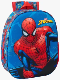 Børn Spiderman Tasker-Marvel Spider-Man 3D Rygsæk 8.5L, Blå