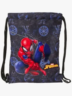 Tasker|MarvelSpiderMan Marvel Spider-Man Gymnastikpose Attack, Sort/Blå