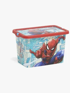 Børn MarvelSpiderMan Opbevaring-Marvel Spider-Man Opbevaringskasse Sæt 7l & 23l