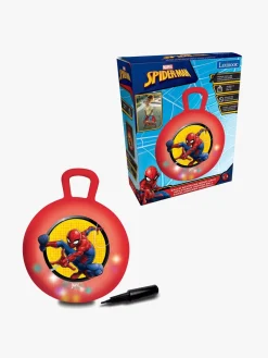 Udelegetøj|MarvelSpiderMan Marvel Spider-Man Oppustelig Hoppebold med Lyseffekter