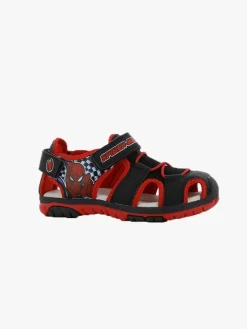 Sandaler & Klipklapper|MarvelSpiderMan Marvel Spiderman Sandaler, Black/Red