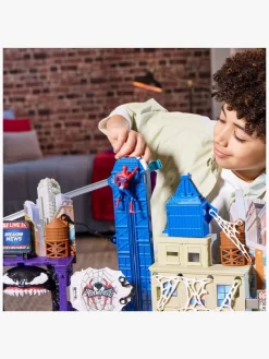 Legetøjsfigurer|MarvelSpiderMan Marvel Spider-Man Venomversus Legesæt Web City Showdown