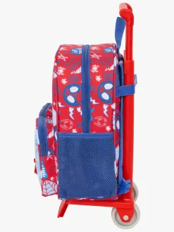 Børn SpideyandFriends Tasker-Marvel Spidey Mini Trolley Kuffert 6L, Rød/Lyseblå