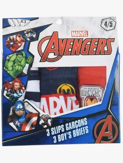 Børn MarvelAvengers Undertøj-Marvels Avengers Classic Underbukser 3-pak, Light Grey