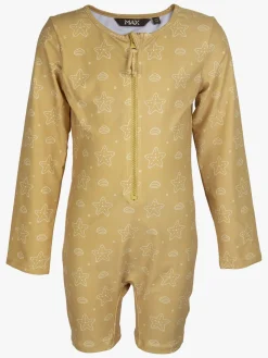 Uv & Strand|MaxCollection Max Collection Mix Badedragt, Gul