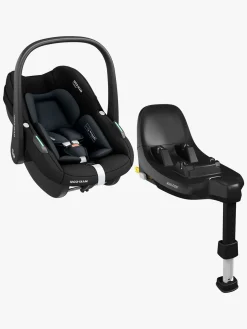 Autostole 0-13 Kg|MaxiCosi Maxi-Cosi Pebble S Autostol Baby inkl. FamilyFix S Base, Tonal Black
