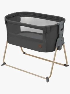 Børn MaxiCosi Børnesenge & Tilbehør-Maxi-Cosi Tori Beyond Bedside Crib, Graphite Eco