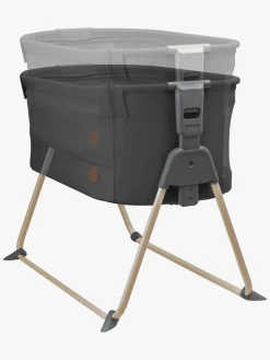 Børn MaxiCosi Børnesenge & Tilbehør-Maxi-Cosi Tori Beyond Bedside Crib, Graphite Eco