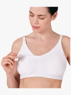 Tøj Til Mor|Medela Amme- og Pumpe-bh 3-i-1, Hvid