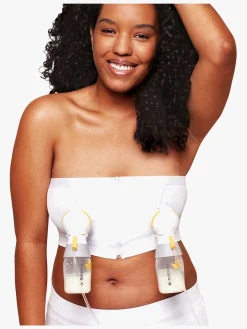 Tøj Til Mor|Medela Hands-Free Pumpetop, Hvid