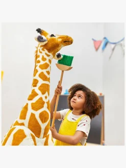 Dukker & Bamser|MelissaDoug Melissa & Doug Bamse Giraf 152 cm Beige/Gul