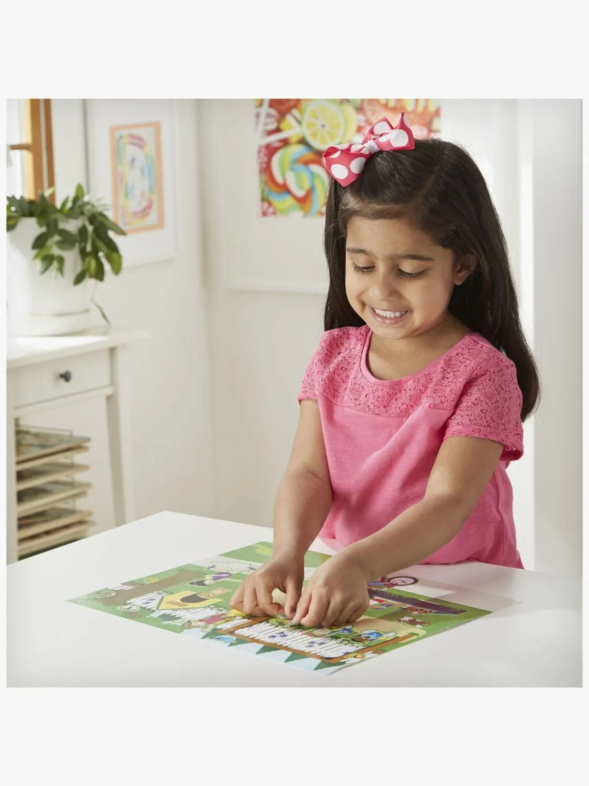 MelissaDoug Kreativt Legetøj-Melissa & Doug Klistermærkebog Legehus 175 Stk.