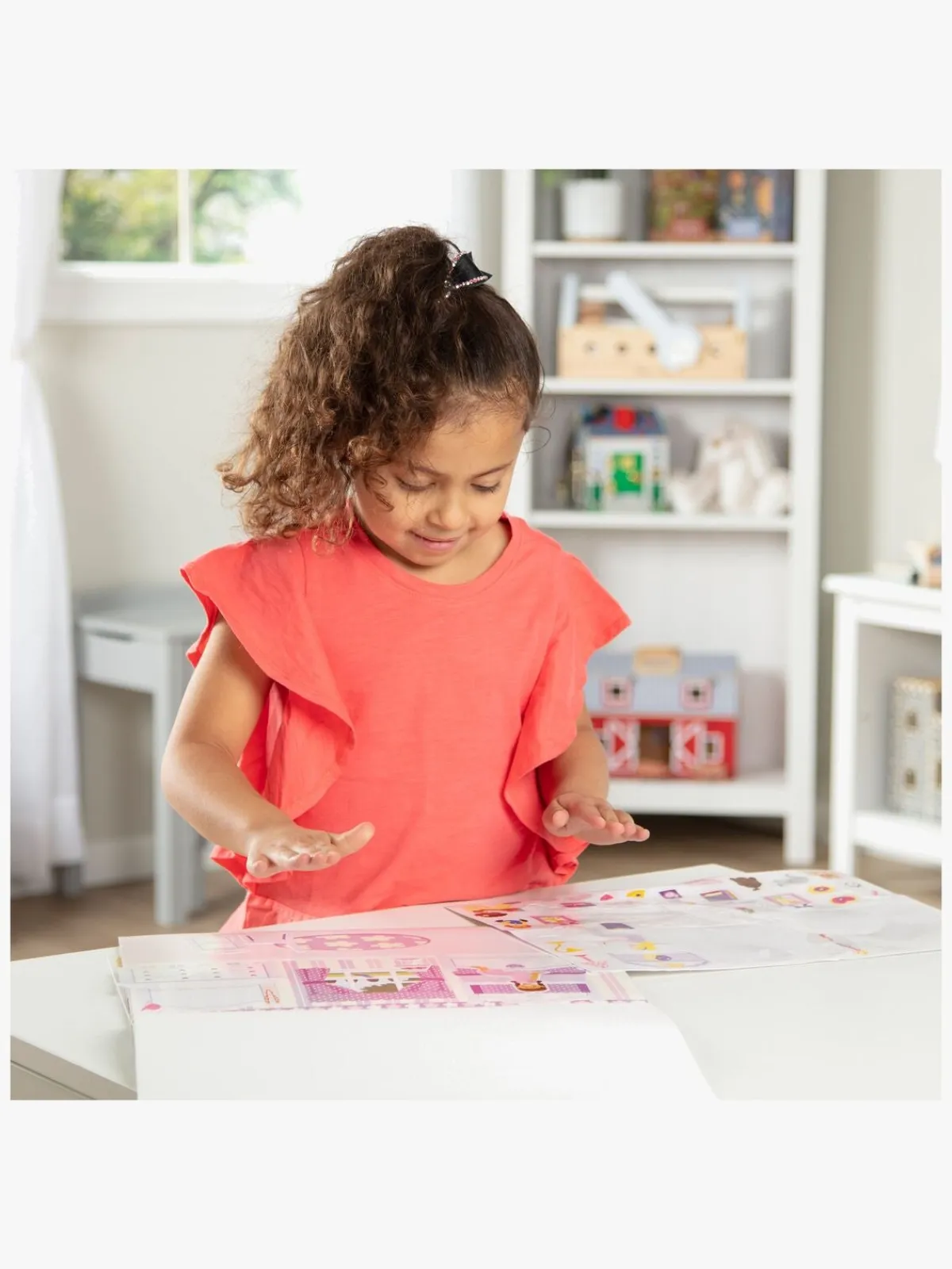 MelissaDoug Kreativt Legetøj-Melissa & Doug Klistermærkebog Legehus 175 Stk.