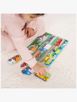 MelissaDoug Spil & Puslespil-Melissa & Doug Knoppuslespil Af Træ Transportmidler 8 Dele