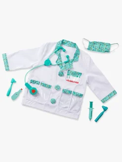 Kostumer & Udklædning|MelissaDoug Melissa & Doug Kostume Doktor med Tilbehør Grøn/Hvid