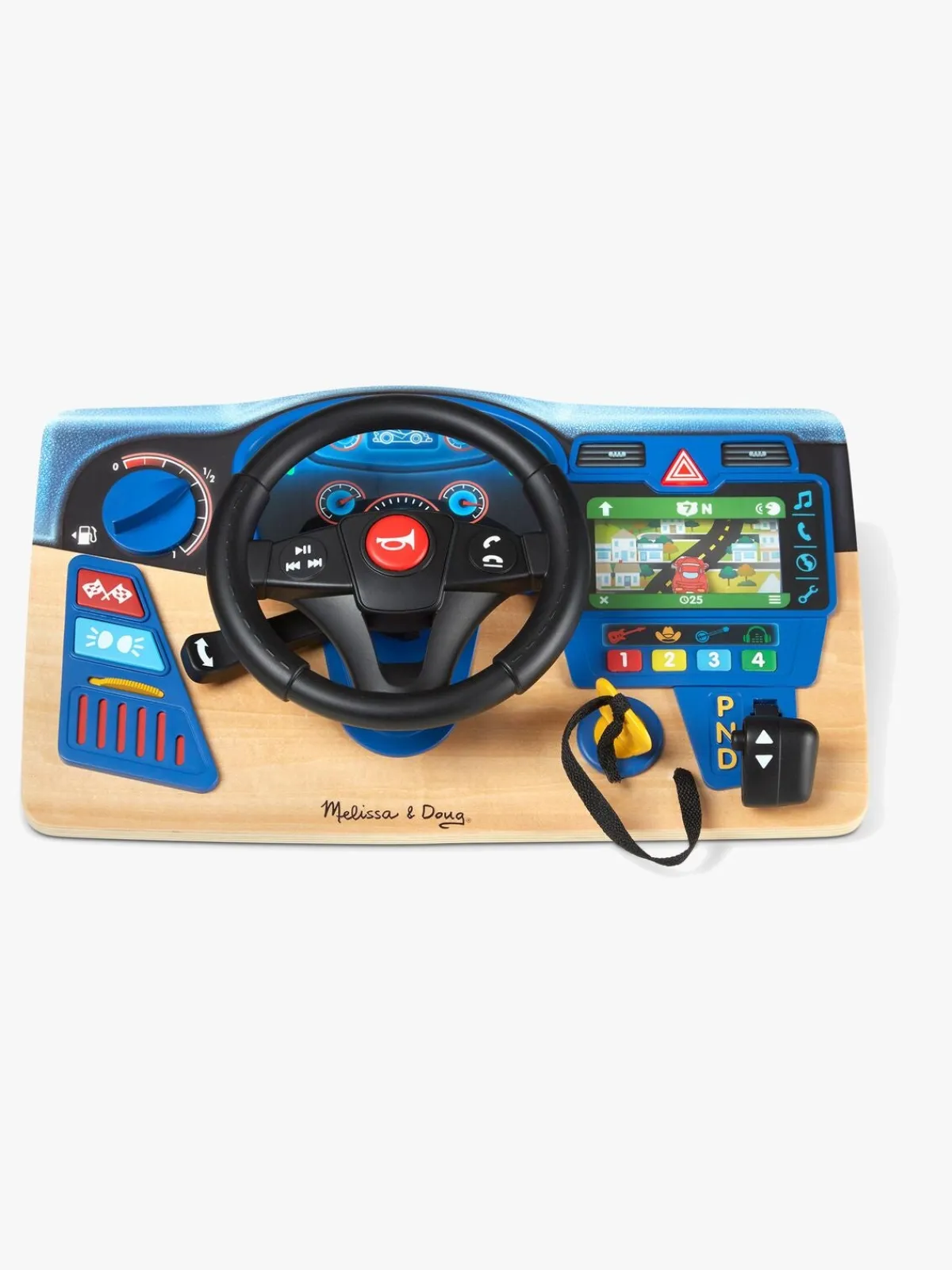 Interaktivt Legetøj|MelissaDoug Melissa & Doug Vroom & Zoom Interactive Instrumentbræt