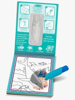 Kreativt Legetøj|MelissaDoug Melissa & Doug Water Wow! Malebog Hav Flerfarvet