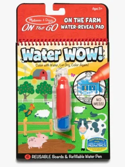 Kreativt Legetøj|MelissaDoug Melissa & Doug Water Wow! Malebog Bondegård Flerfarvet